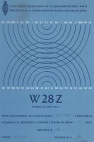 WORKED 28 ZONES (ITU) I <p>Number: # 0913 <p>Publisher: Bulgarian Federation of Radio Aamateurs - BFRA <p>Date: 15.9.1989